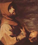 Francisco de Zurbaran The Ecstacy of St Francis (mk08) Spain oil painting reproduction